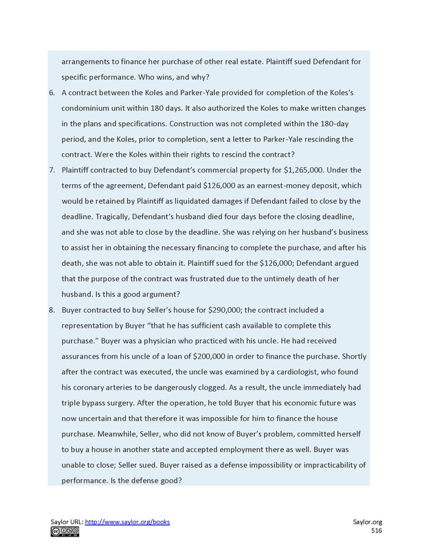 Business Law and the Legal Environment - Page 516